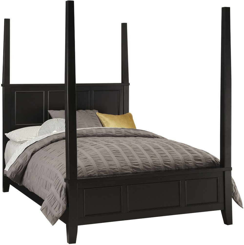 112956955 Bedford Black King Poster Bed sku 112956955