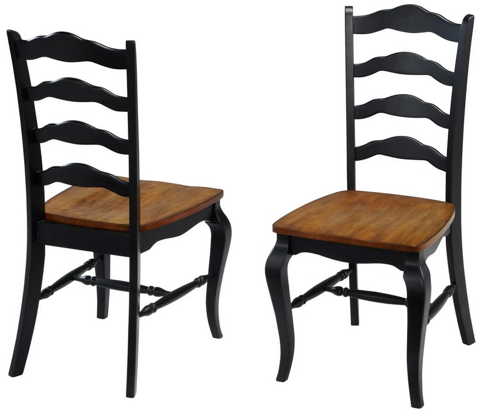 French Countryside Black Dining Room Chair (Set of 2)