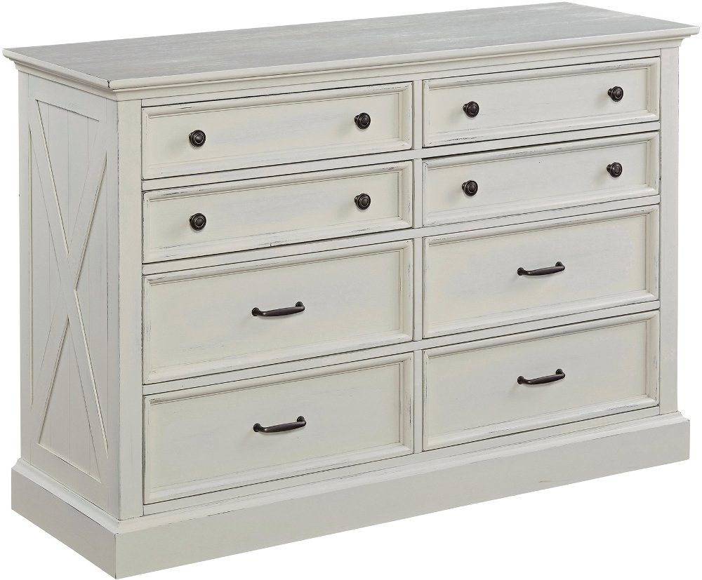 112957277 Seaside Lodge Off-White Dresser sku 112957277