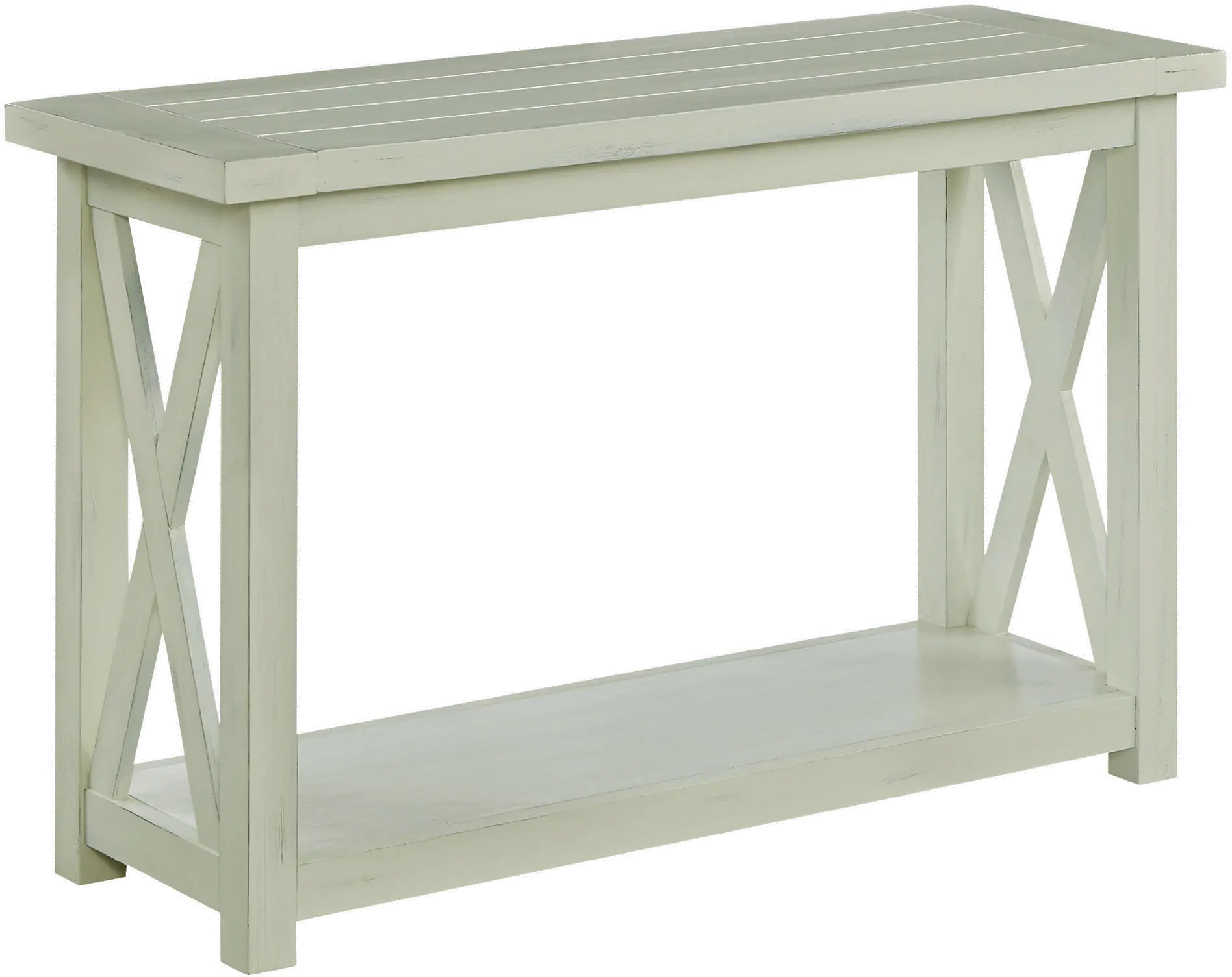 Seaside Lodge Off-White Console Table