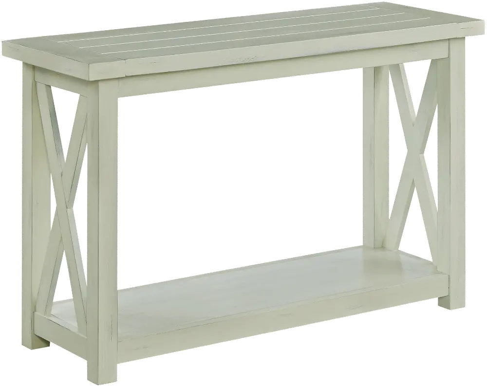 5523-22 Seaside Lodge Off-White Console Table-1