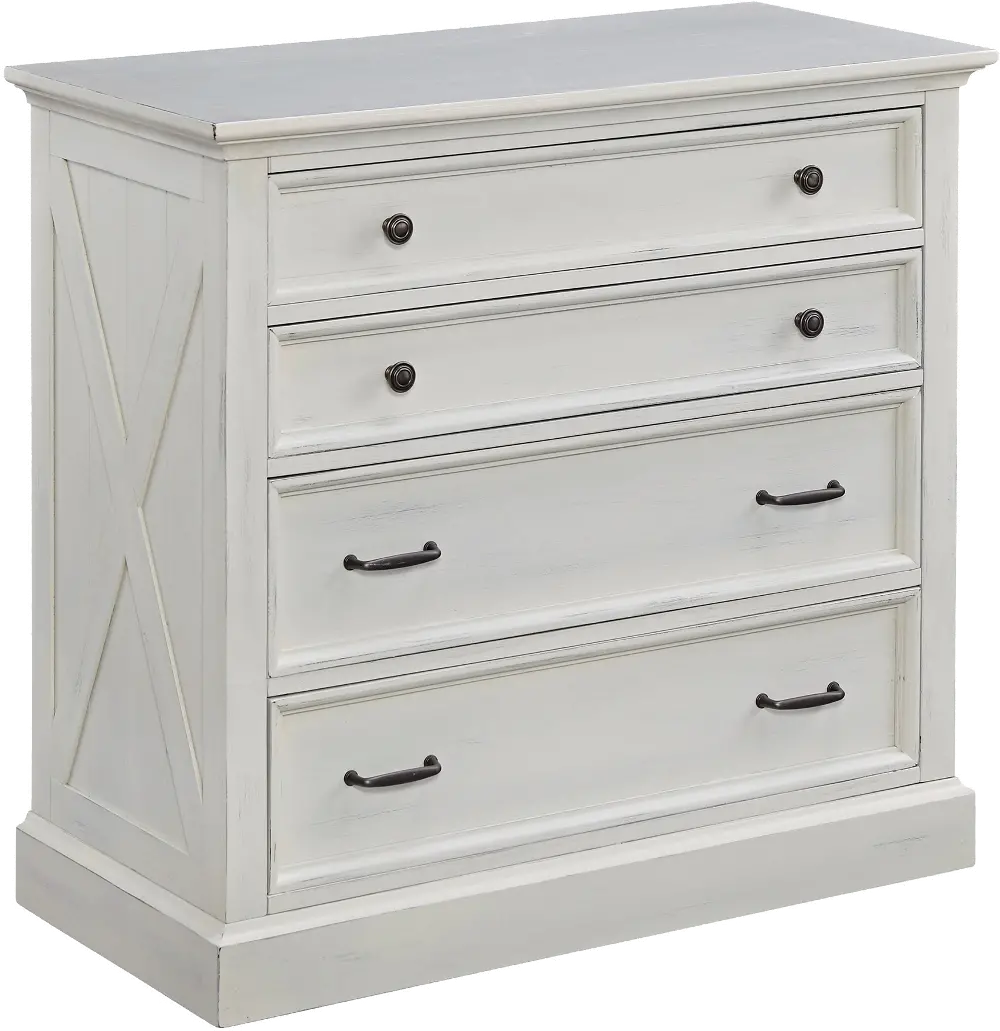 5523-41 Seaside Lodge Off-White Chest of Drawers-1