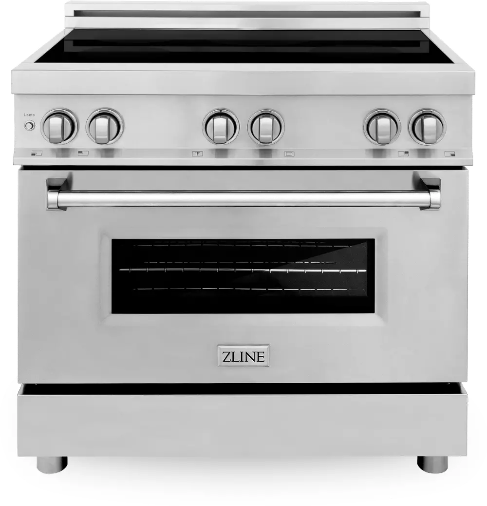 RAIND-36 ZLINE 4.6 cu ft Induction Range - Stainless Steel 36 Inch-1