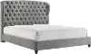 Lyla Gray King Upholstered Bed