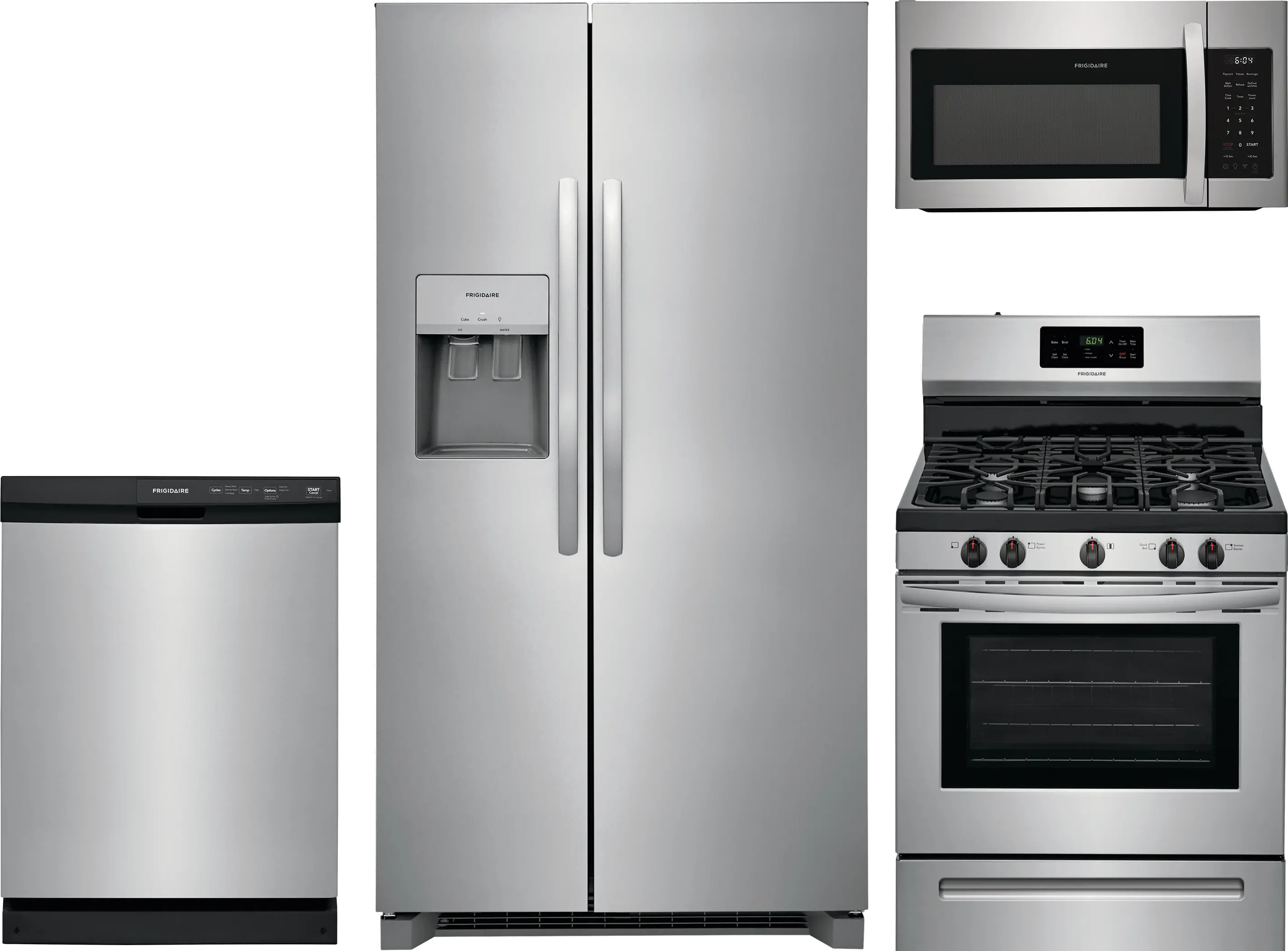 https://static.rcwilley.com/products/112965652/Frigidaire-4-Piece-Gas-Kitchen-Appliance-Package---Stainless-Steel-rcwilley-image1.webp