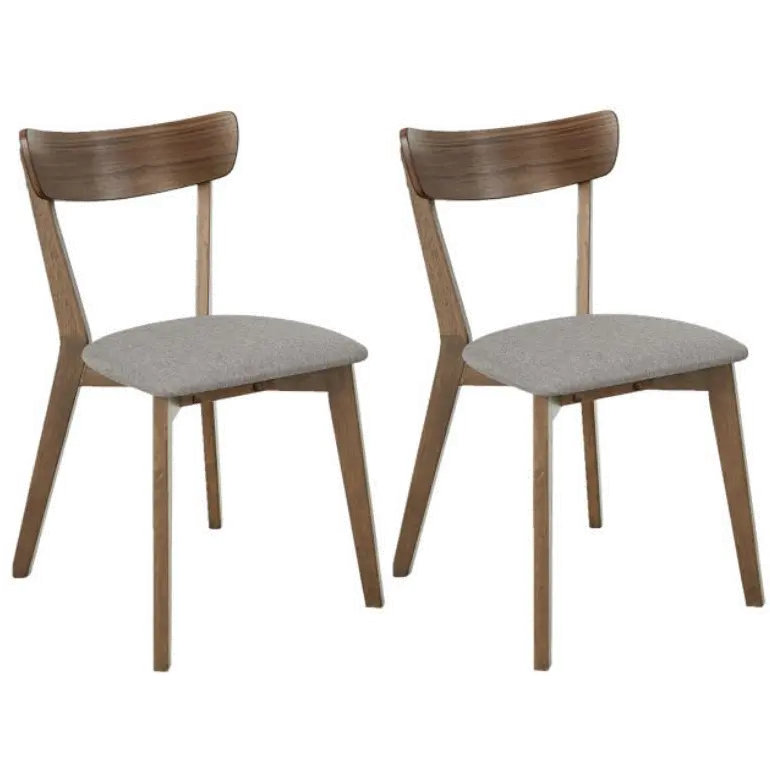 Arcade Brown Dining Room Chair, Set of 2-1
