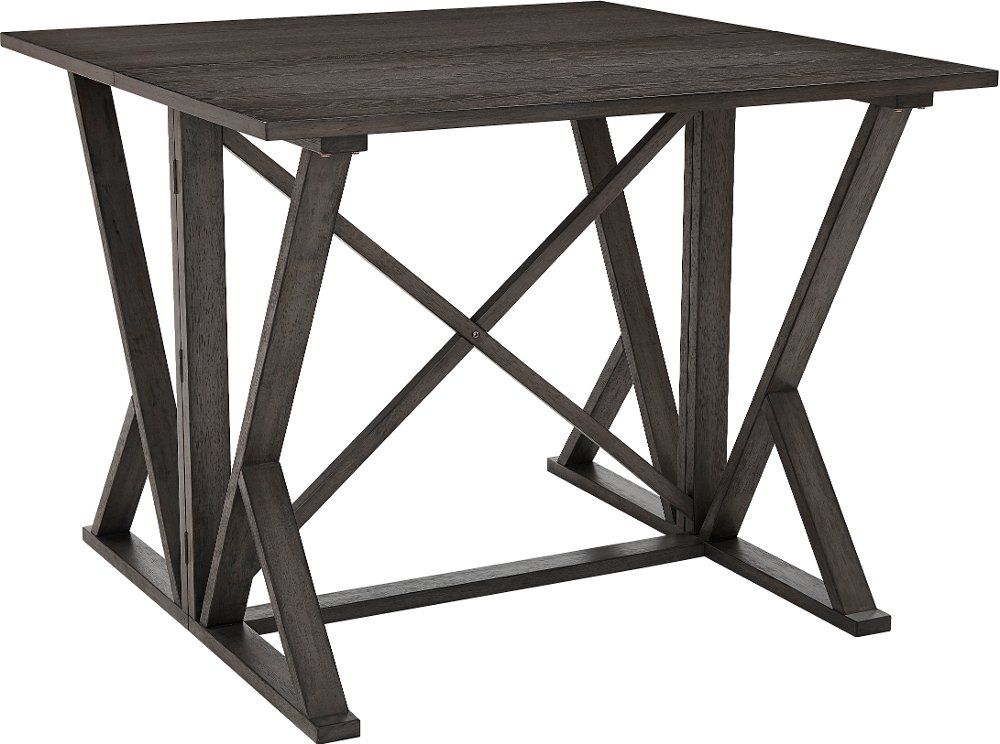 112968252 Fiji Gray Counter Height Table with Flip Top sku 112968252