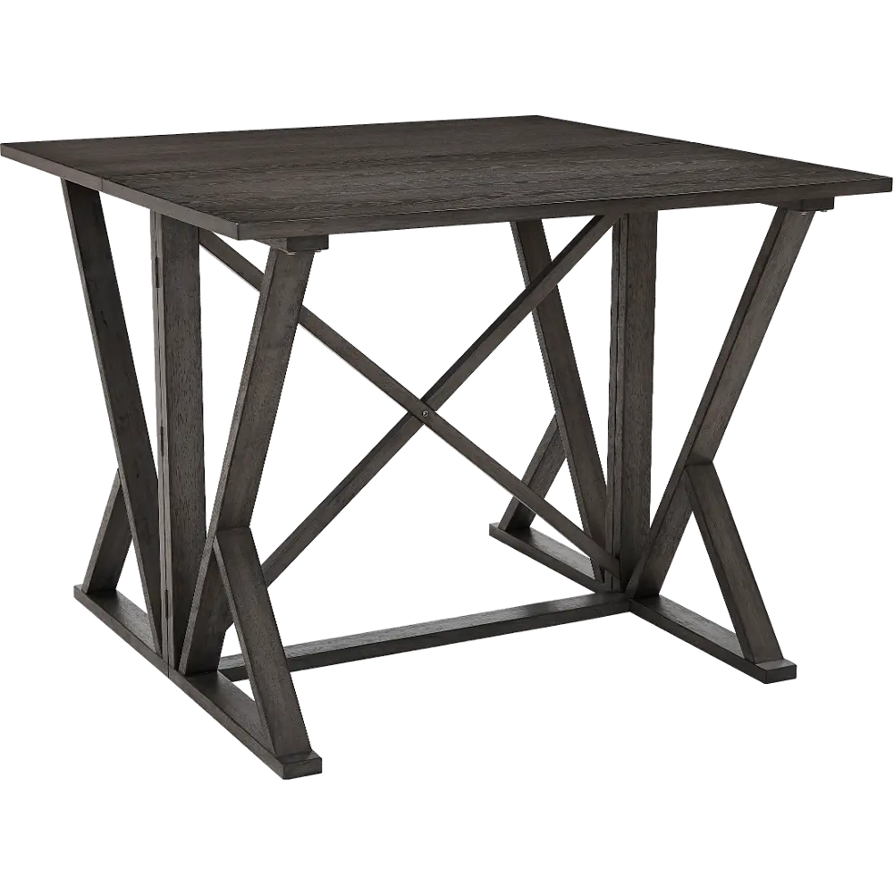 Fiji Gray Counter Height Table with Flip Top-1