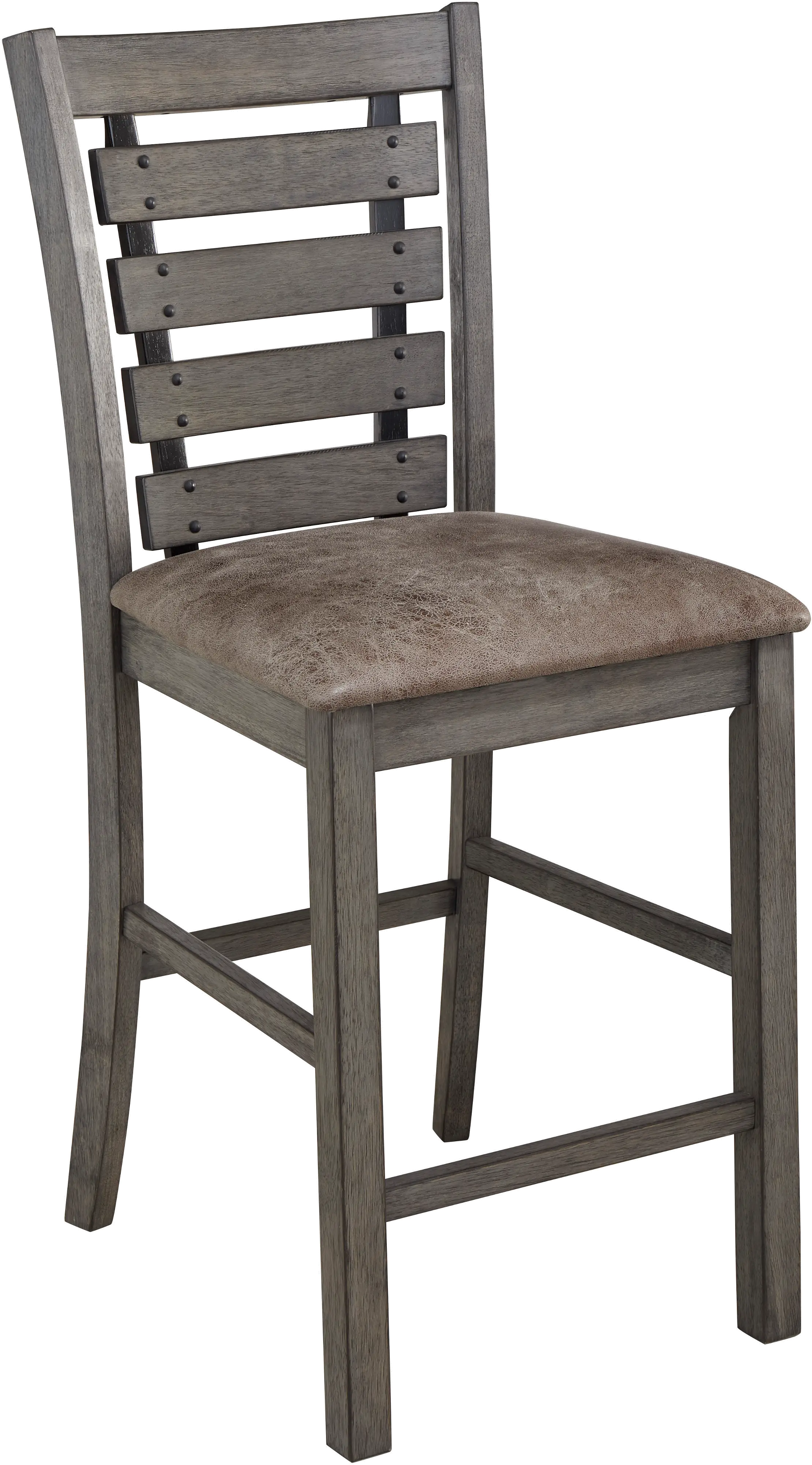 Photos - Chair Progressive Fiji Gray Counter Height Stool, Set of 2 D841-63
