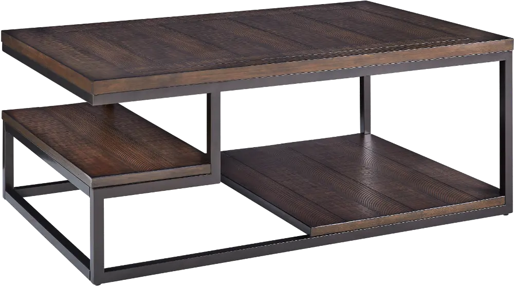 Lake Forest Brown Coffee Table-1