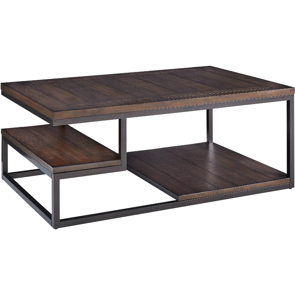 Lake Forest Brown Coffee Table-1
