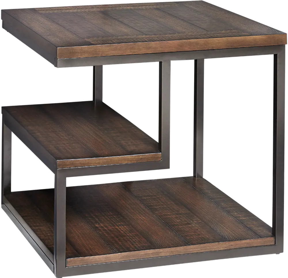 Lake Forest Brown End Table-1
