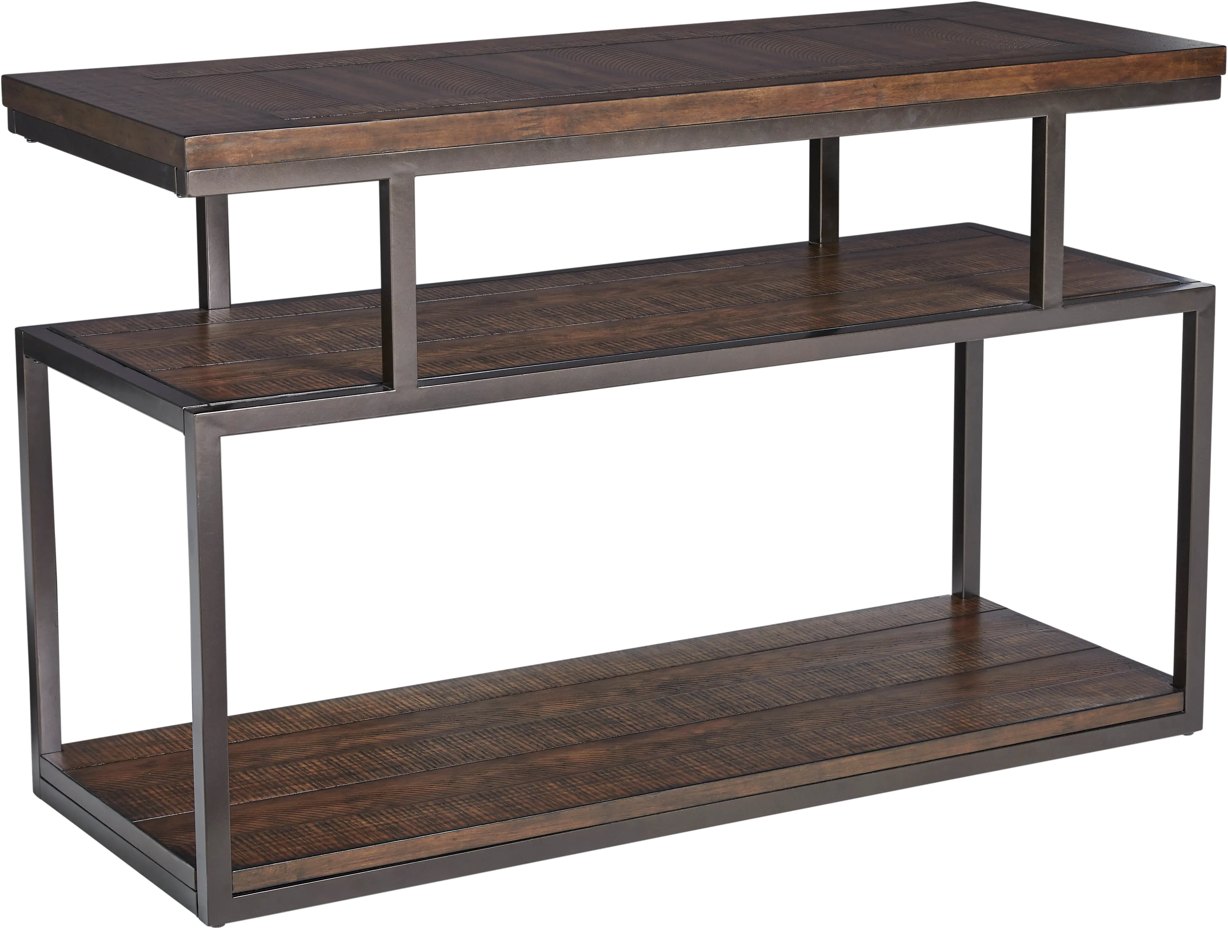 T365-05 Lake Forest Brown Sofa Table sku T365-05