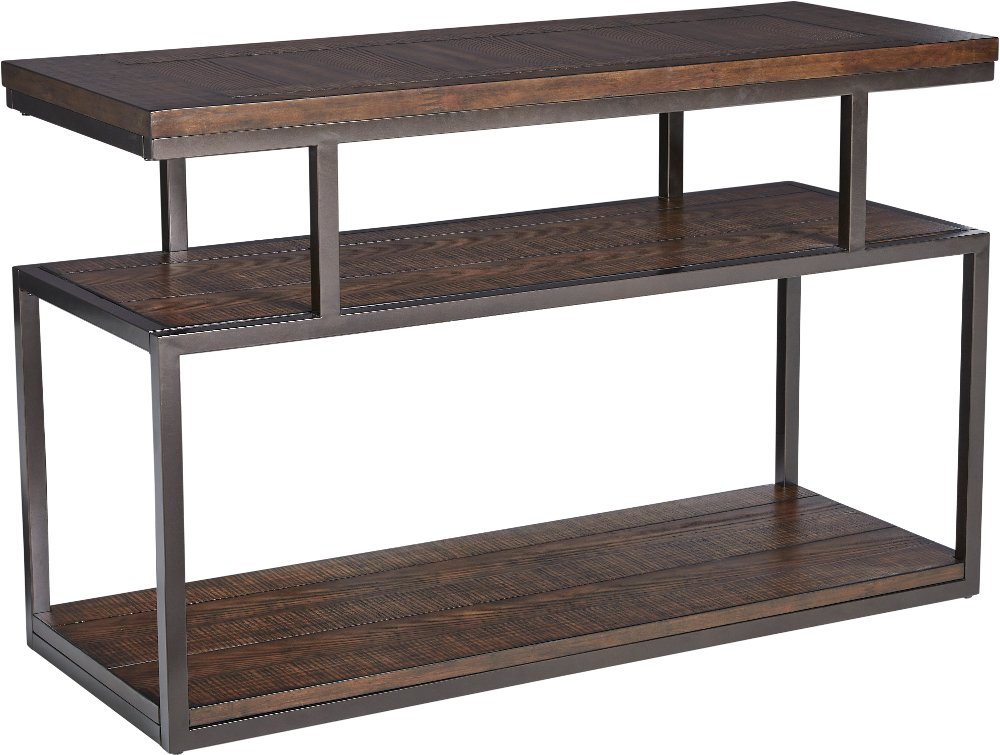 112968686 Lake Forest Brown Sofa Table sku 112968686