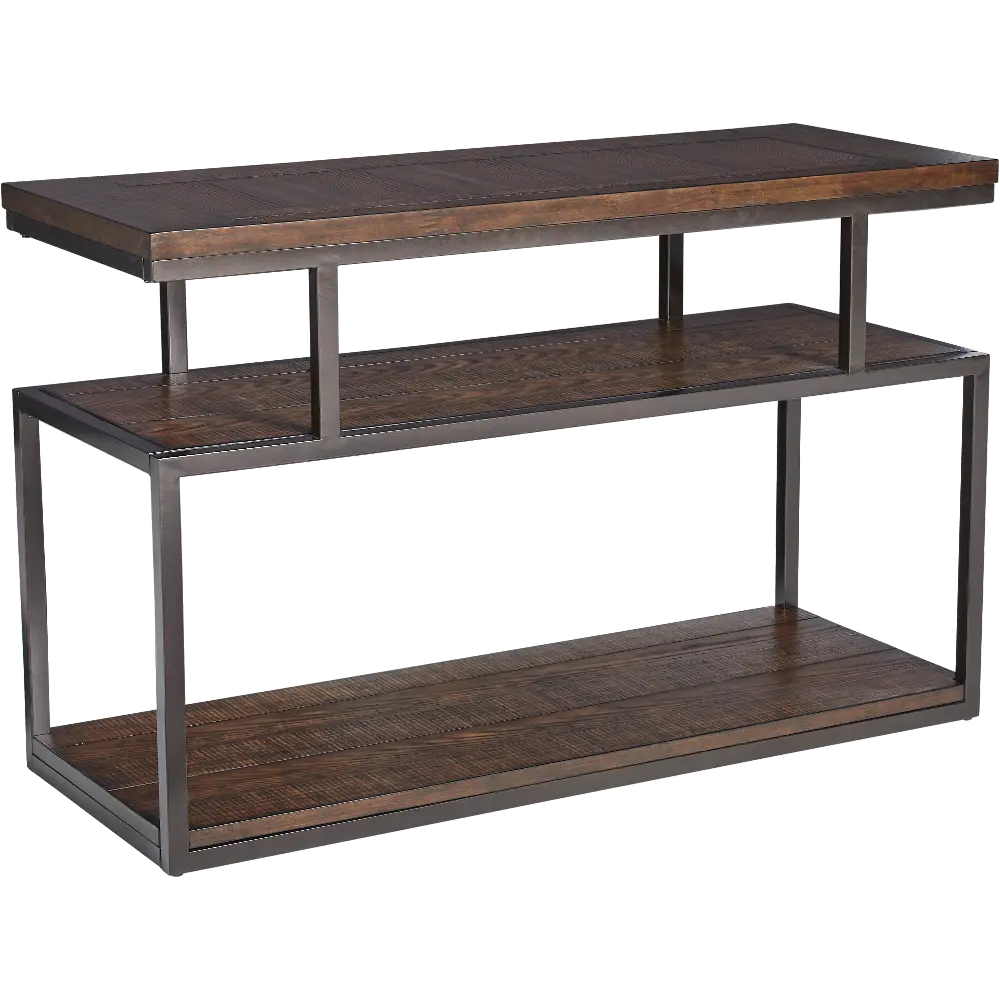 Lake Forest Brown Sofa Table-1