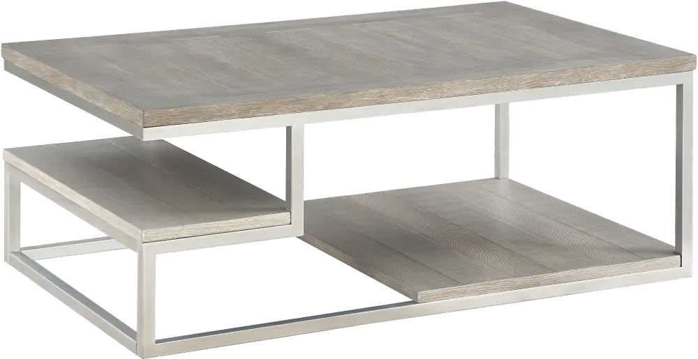 Lake Forest Gray Coffee Table-1