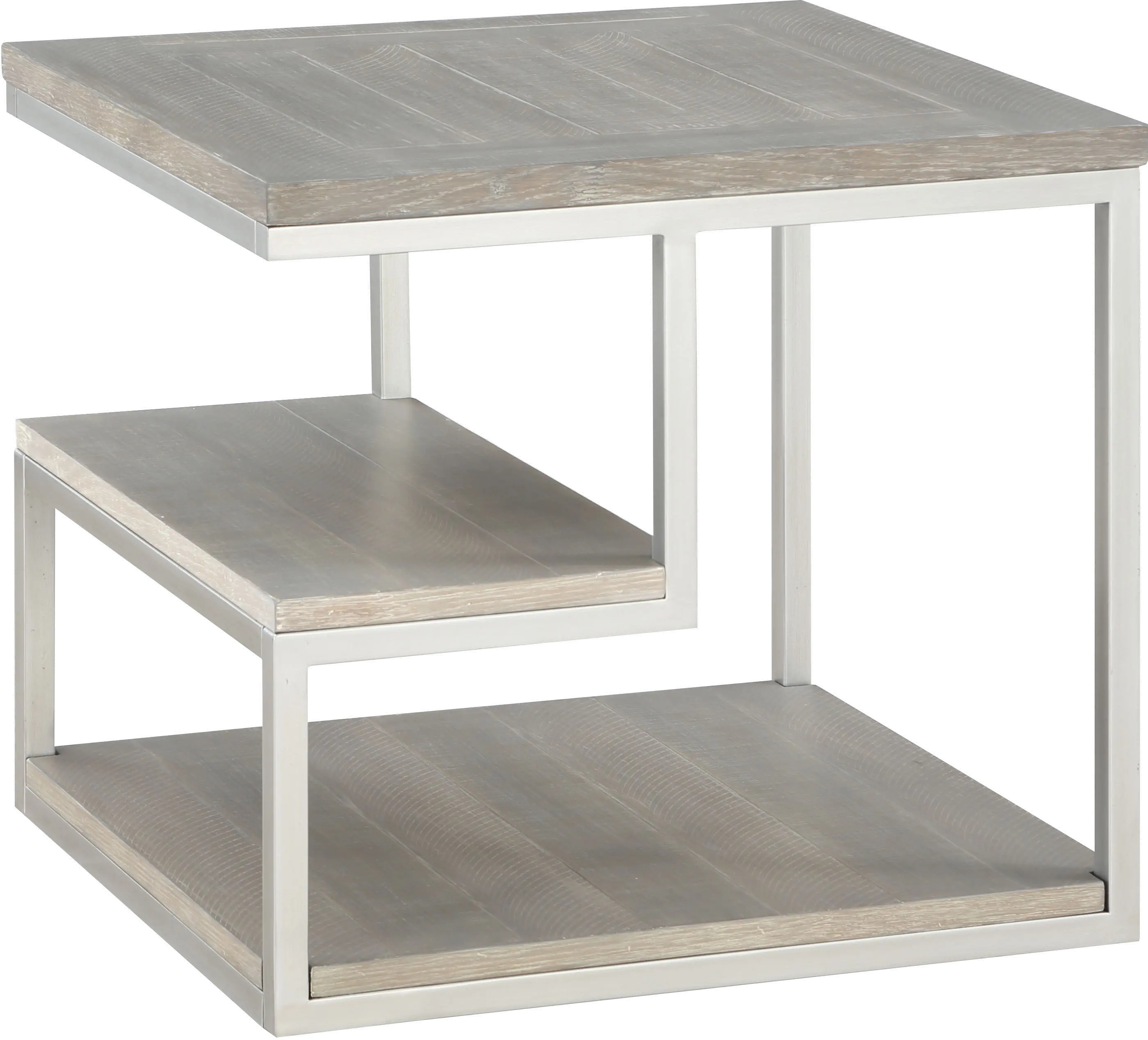 Lake Forest Gray End Table
