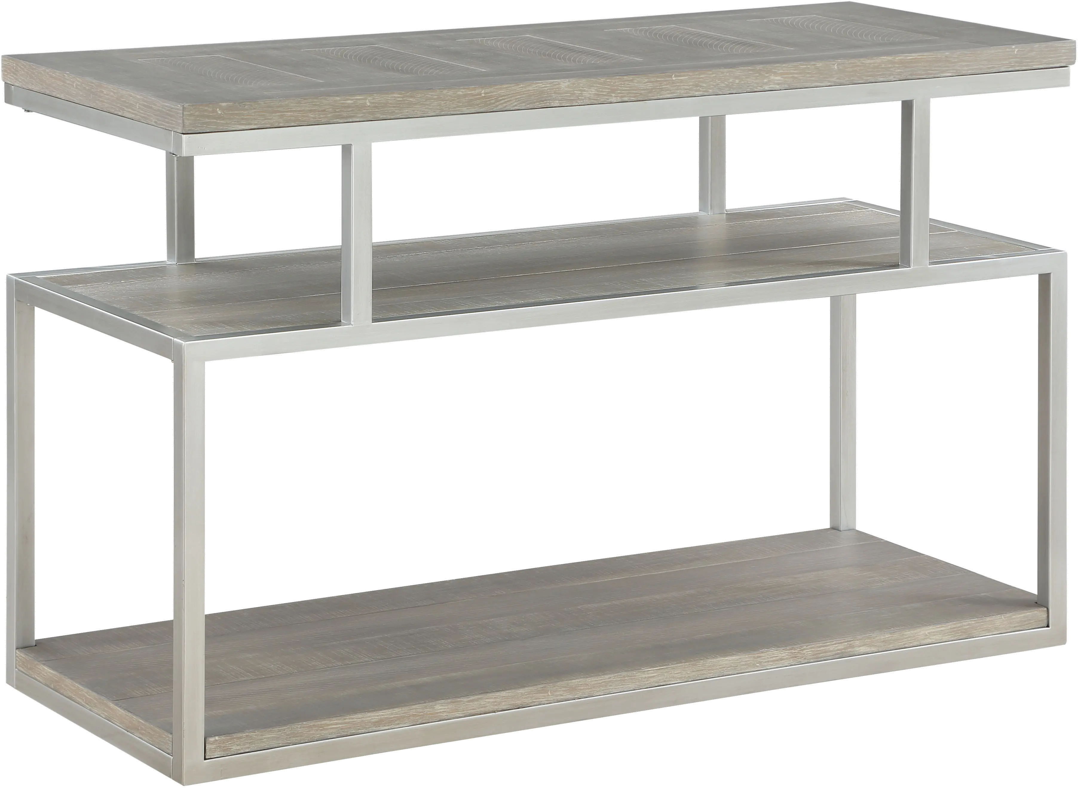 T366-05 Lake Forest Gray Sofa Table sku T366-05