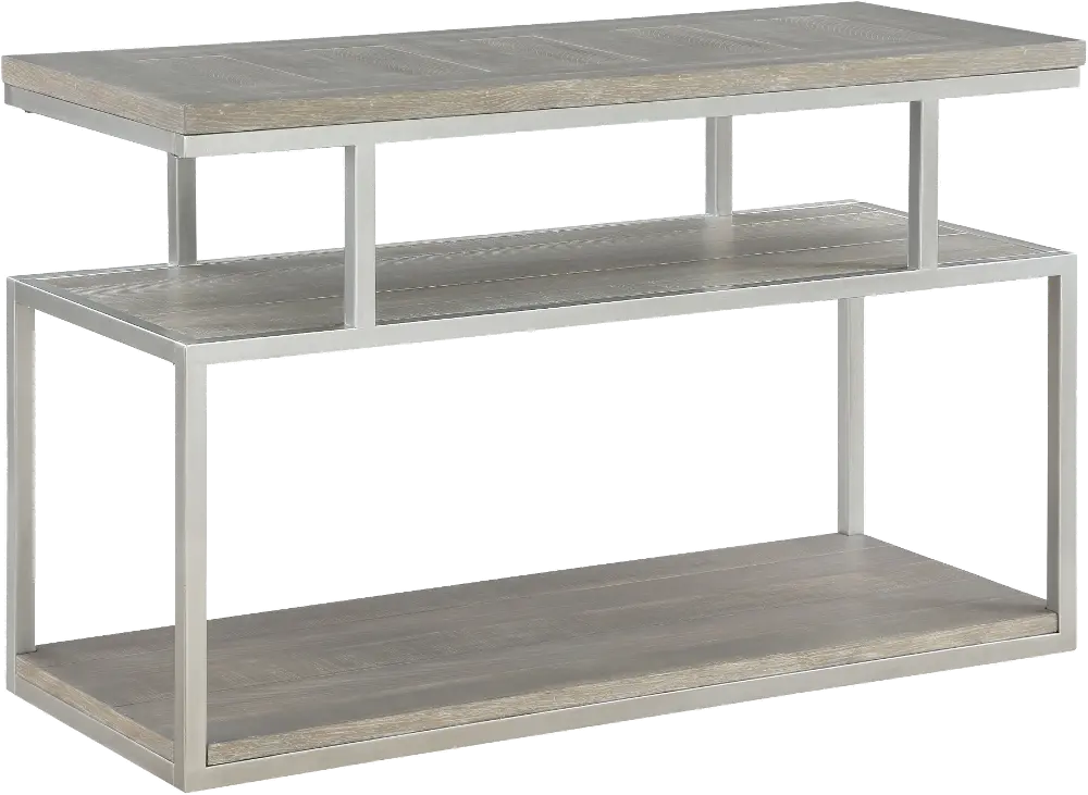 Lake Forest Gray Sofa Table-1