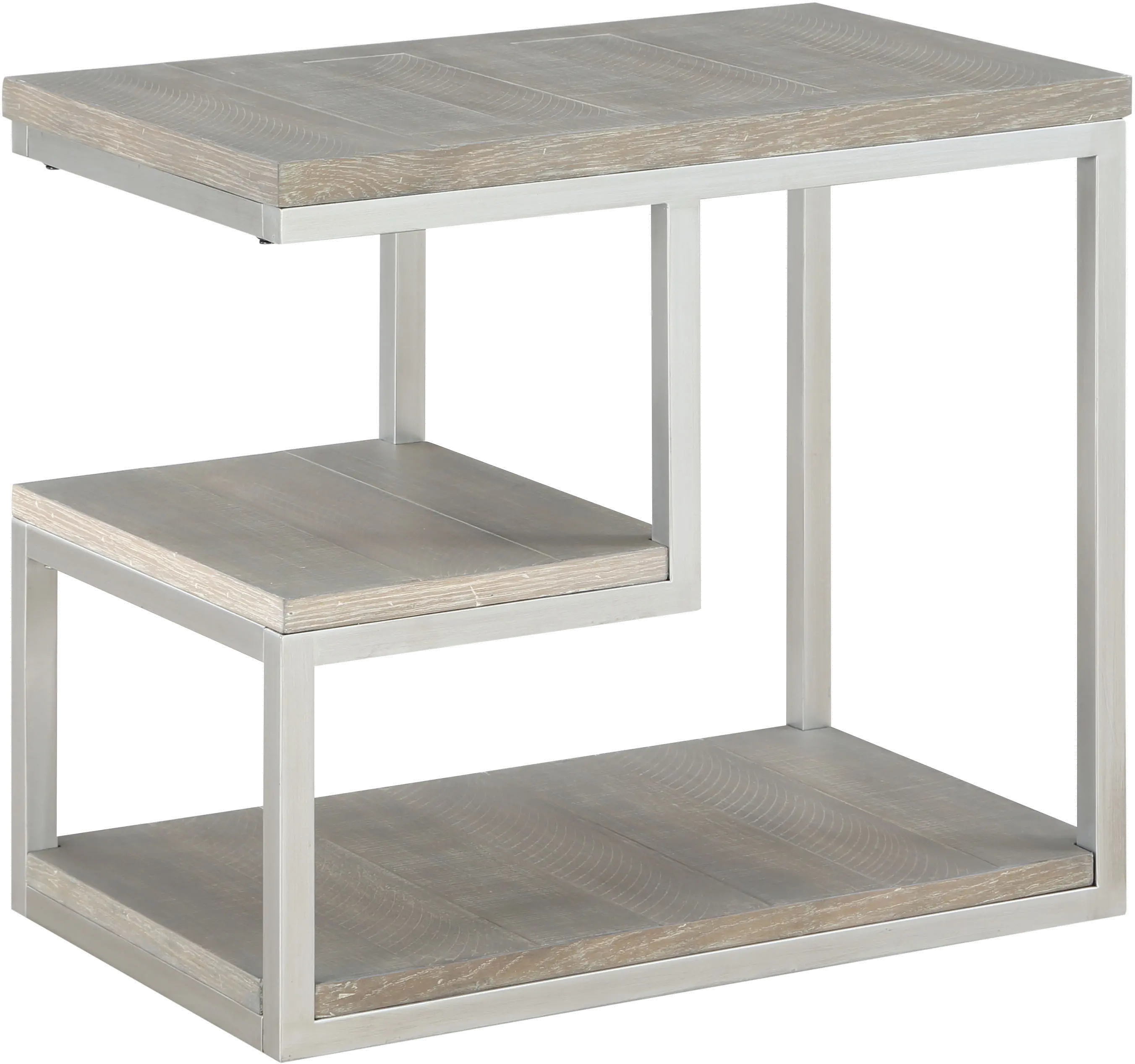 T366-29 Lake Forest Gray Chairside Table sku T366-29