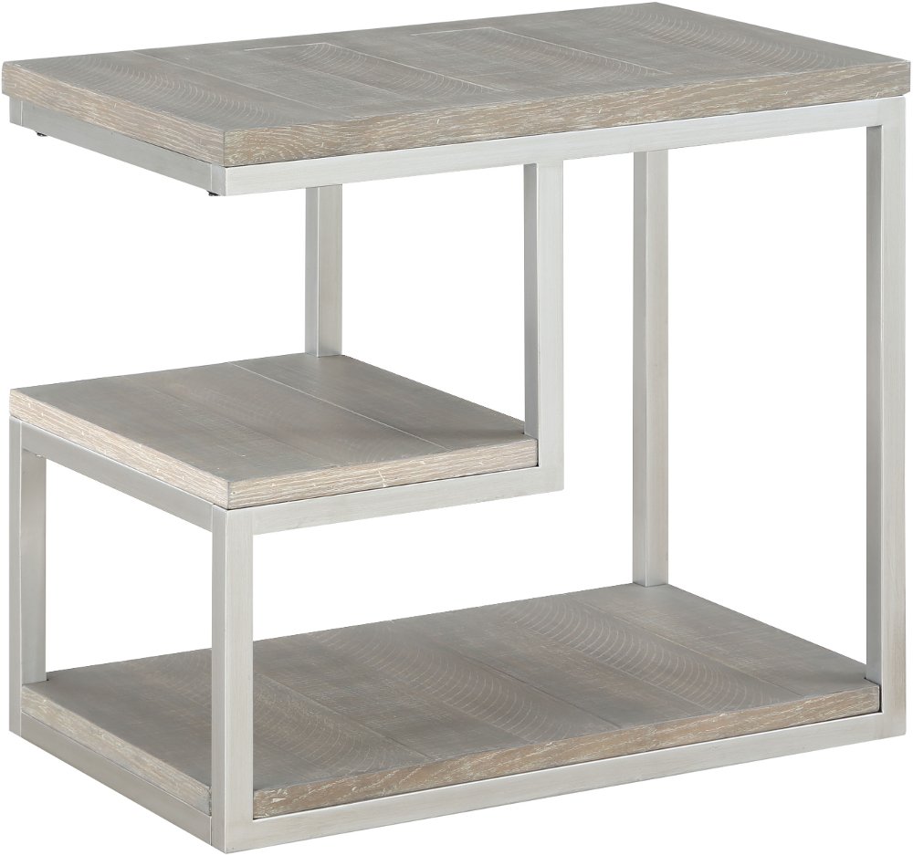 Lake Forest Gray Chairside Table