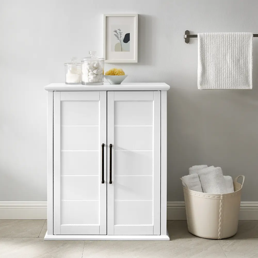 CF3117-WH Bartlett White Stackable Storage Pantry-1