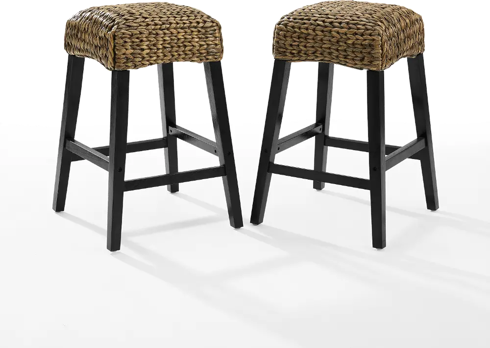 CF502527-SG Edgewater Seagrass Counter Height Stool, Set of 2-1