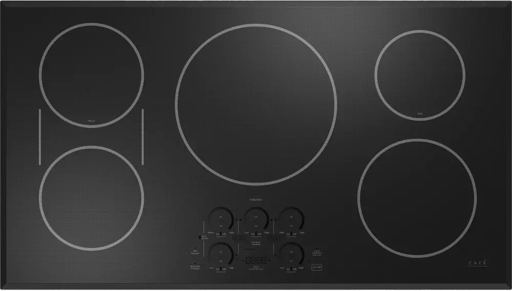 CHP90361TBB Cafe 36 Inch Induction Cooktop - Black-1
