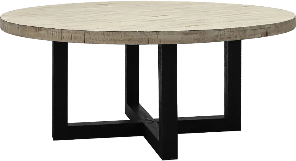 Torrance Warm Sand 62  Round Dining Table-1