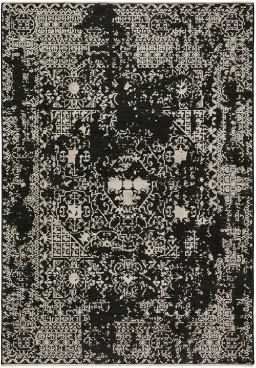Safavieh Vintage Persian Nayim 3 x 5 Gray/Blue Indoor Distressed/Overdyed Vintage Throw Rug