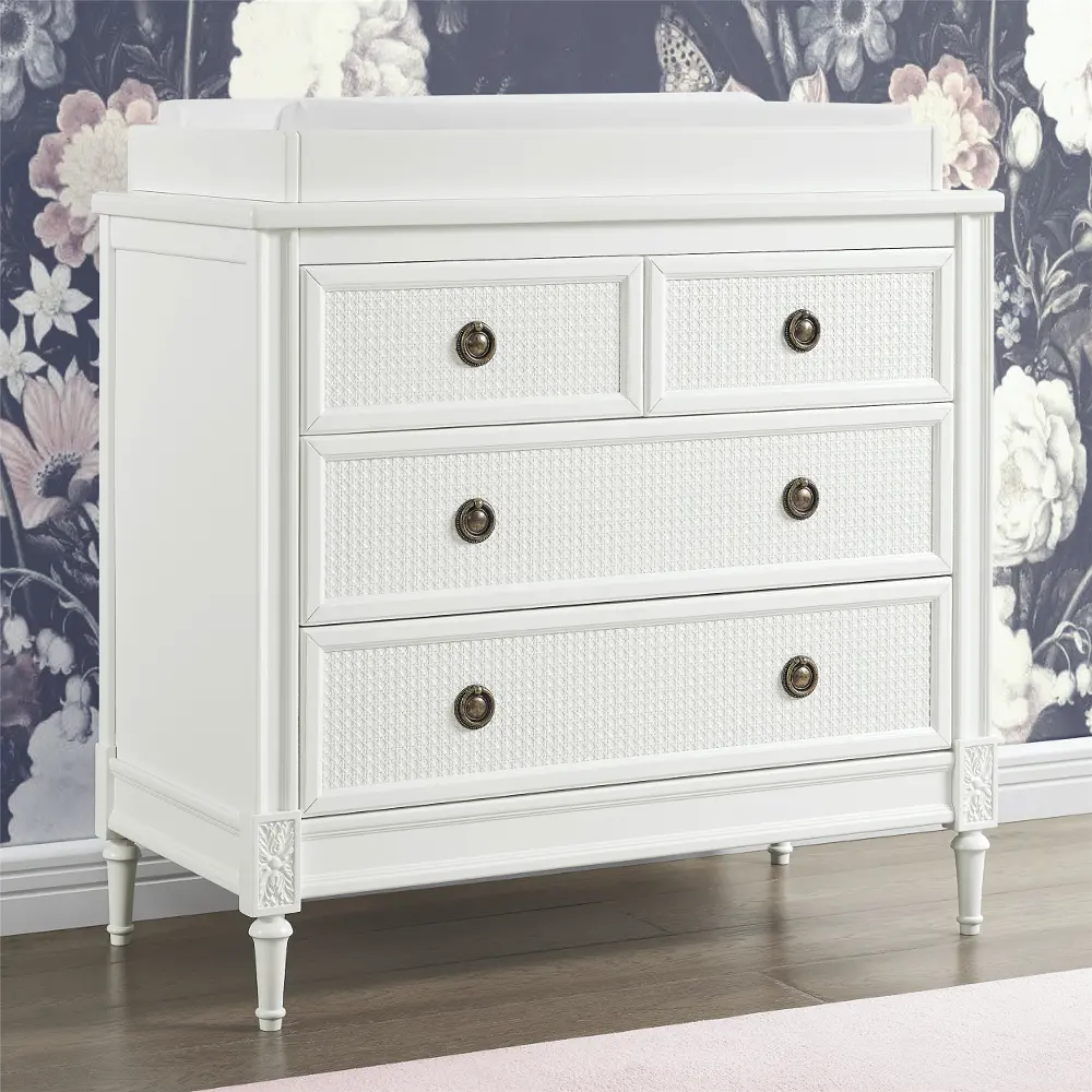 Madeline White Dresser with Changing Top-1
