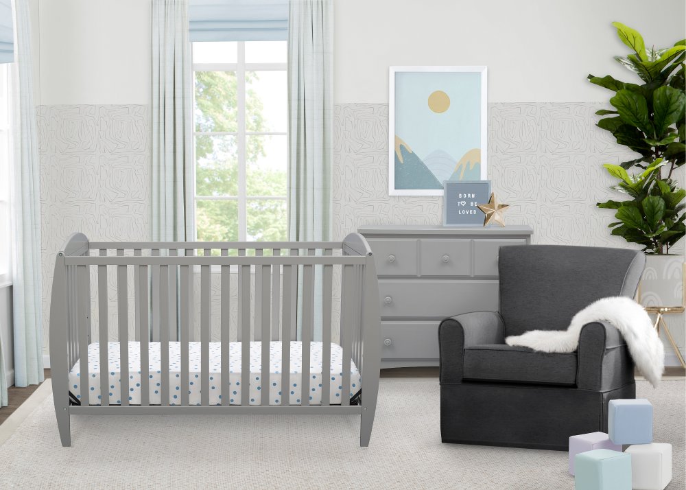 Taylor Gray 4-in-1 Convertible Crib