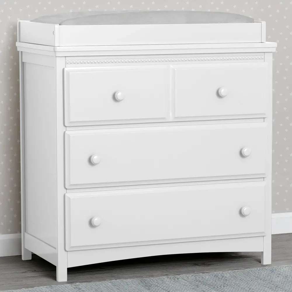 Emerson White Dresser with Changing Top-1