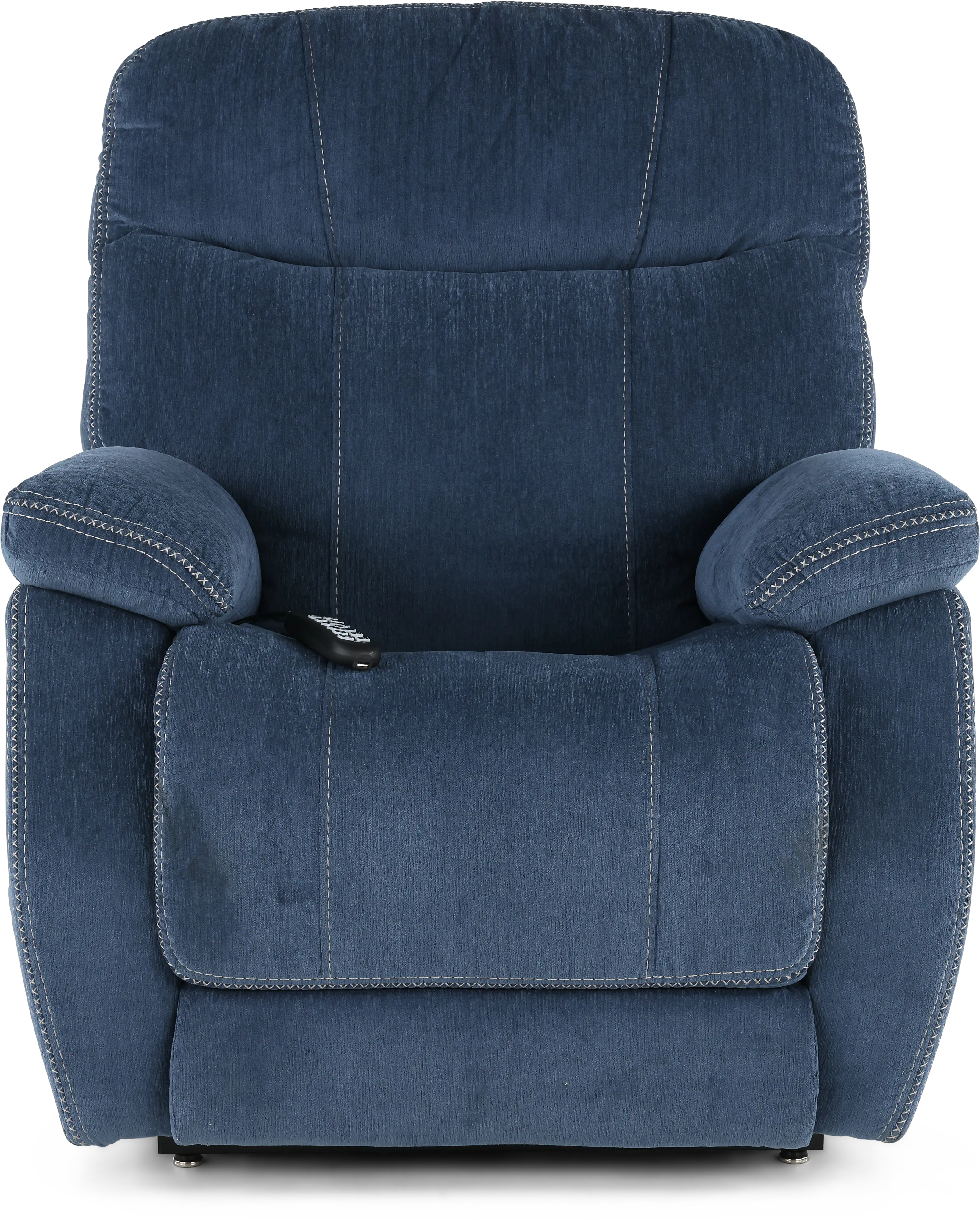 Navy discount power recliner