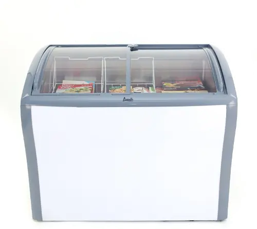 Avanti 10-cu ft Manual Defrost Chest Freezer (White) in the Chest Freezers  department at