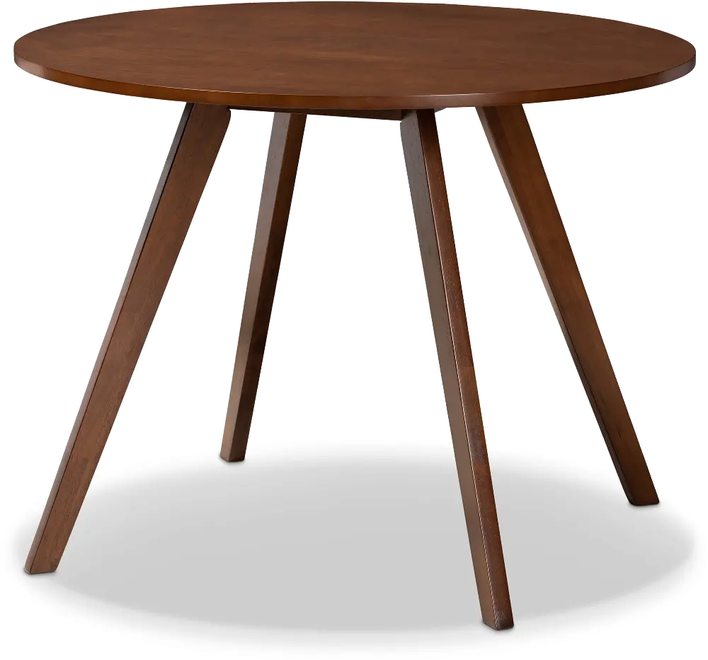 167-10808-RCW Alana Brown Round Dining Room Table-1