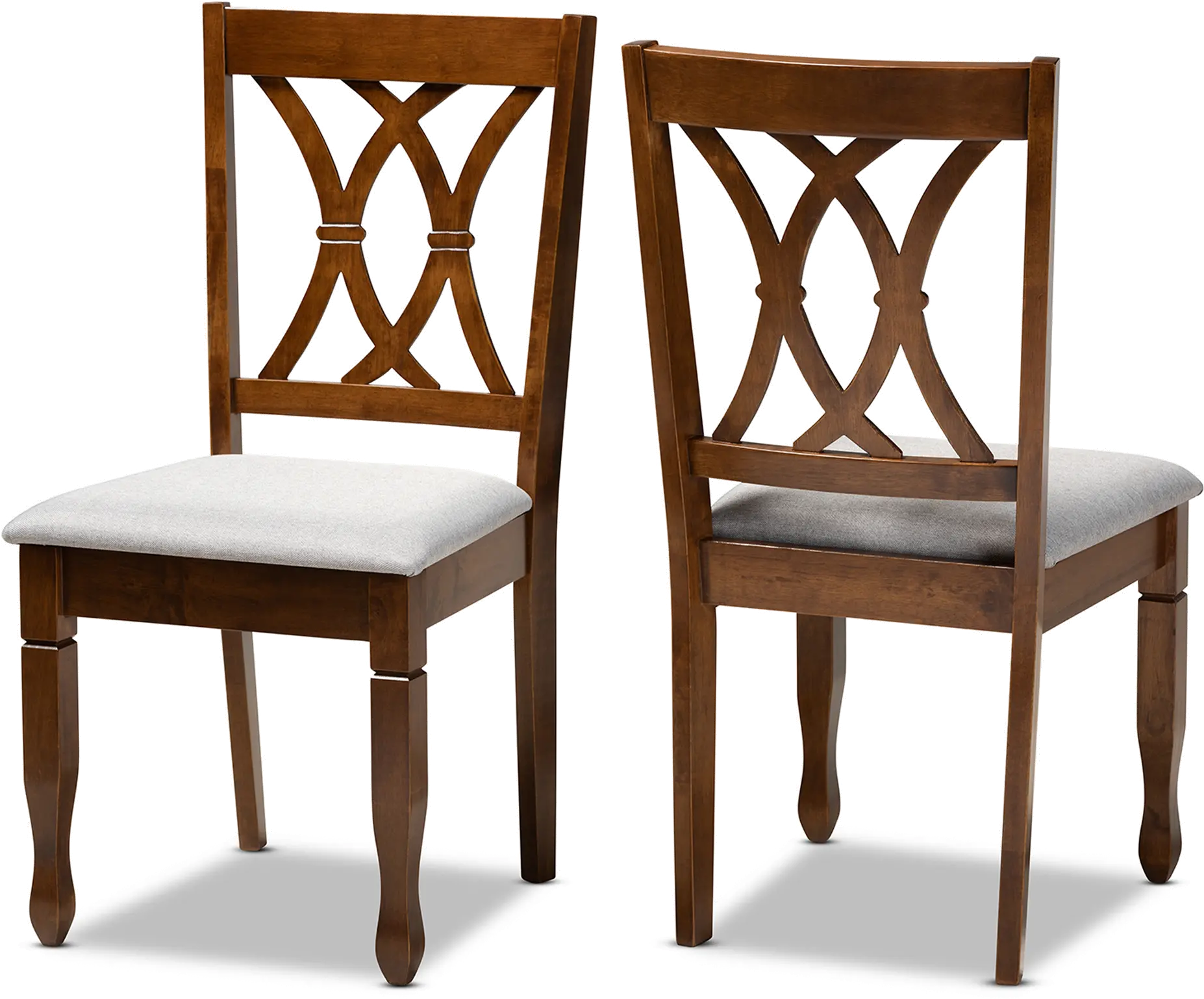 165-10548-RCW Augustine Brown Dining Room Chair (Set of 2) sku 165-10548-RCW