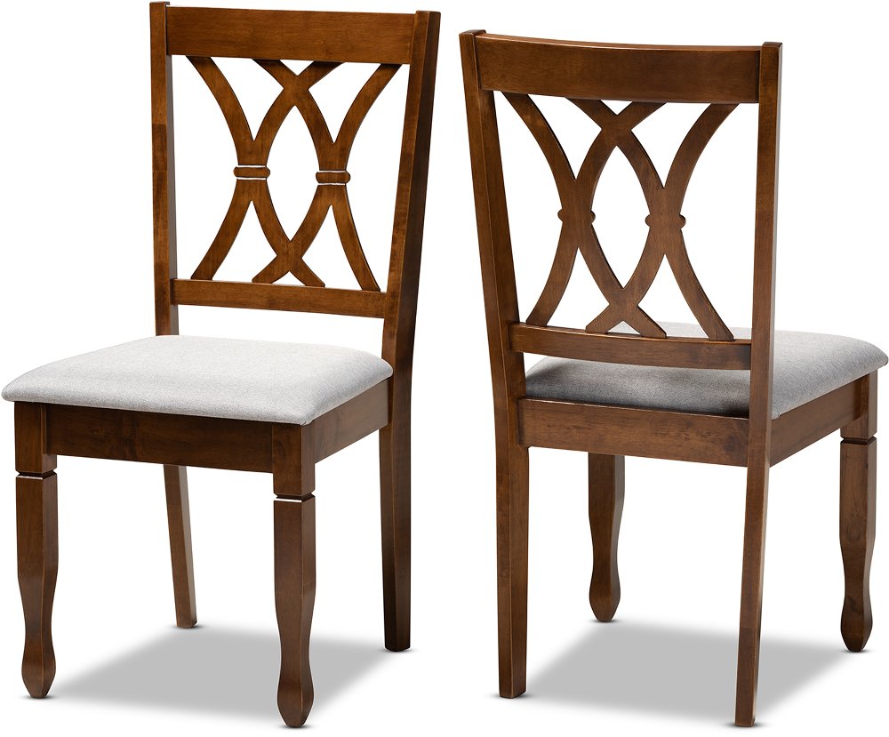 Augustine Brown Dining Room Chair (Set of 2)