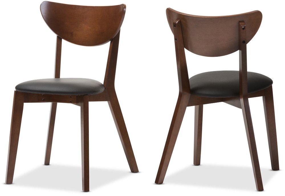 Sumner Brown Dining Room Chair (Set of 2)