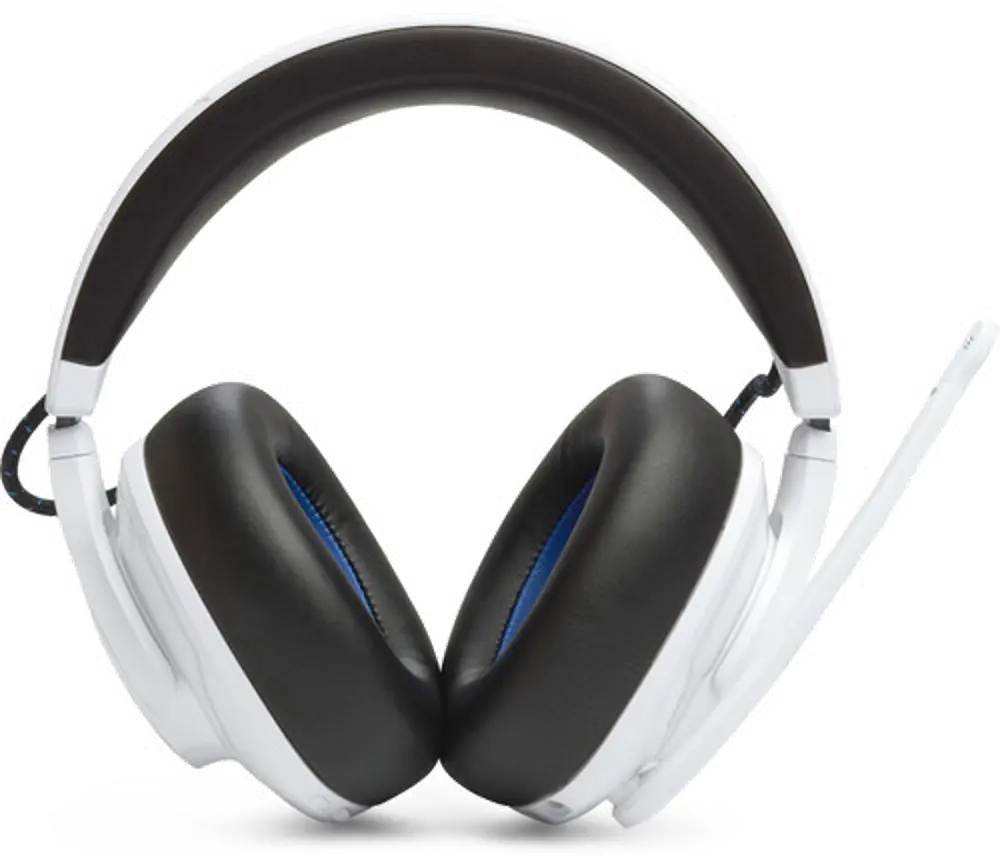 JBLQ910PWLWHTBLUAM JBL Quantum 910P Over-Ear Bluetooth Wireless Gaming Headset for PlayStation-1