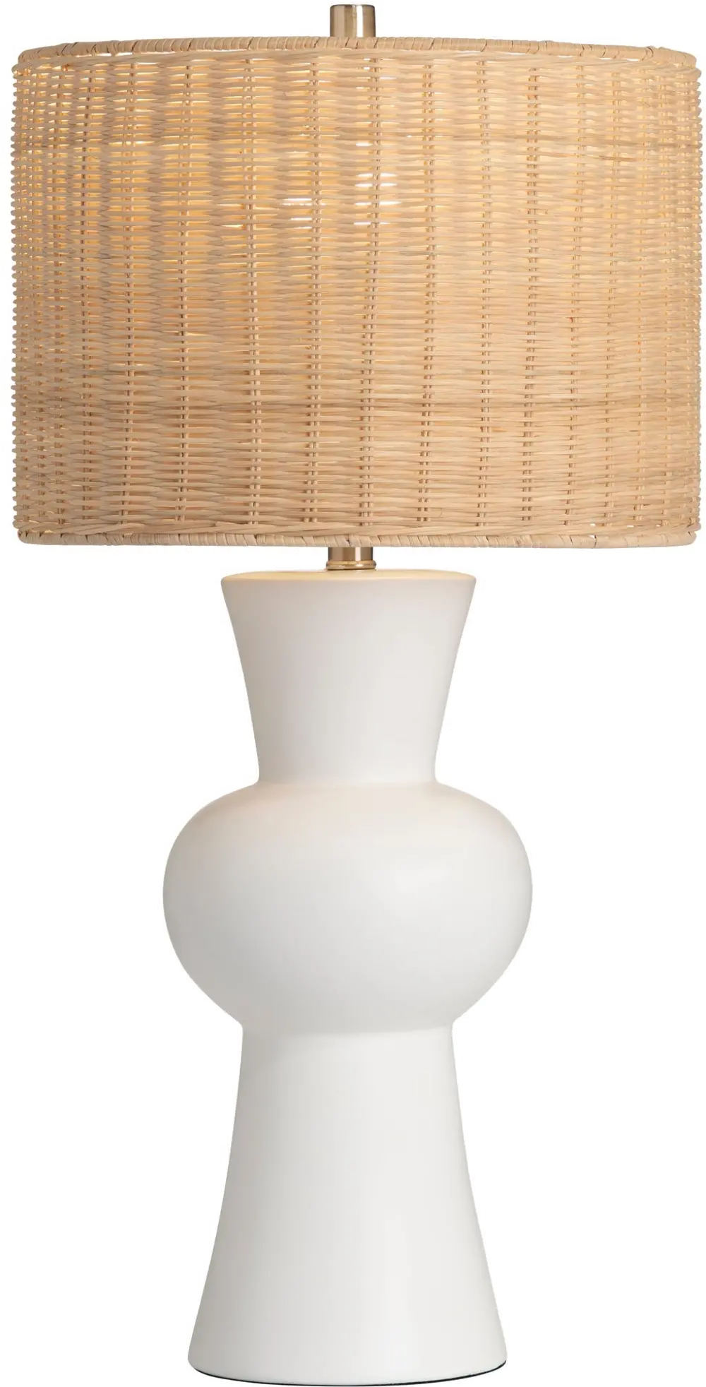 29.5 Inch Ceramic Lamp With Shade-1
