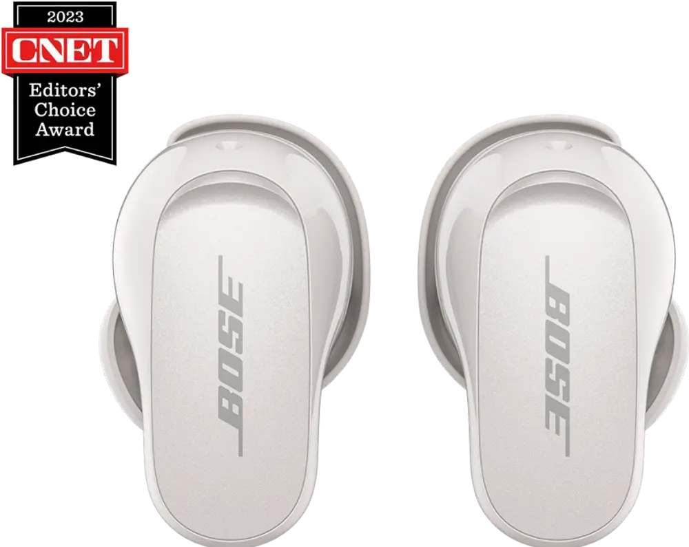 QTCOMFRT-BUDS-II/WHT Bose QuietComfort Earbuds II Noise-Canceling True Wireless In-Ear Headphones - White-1