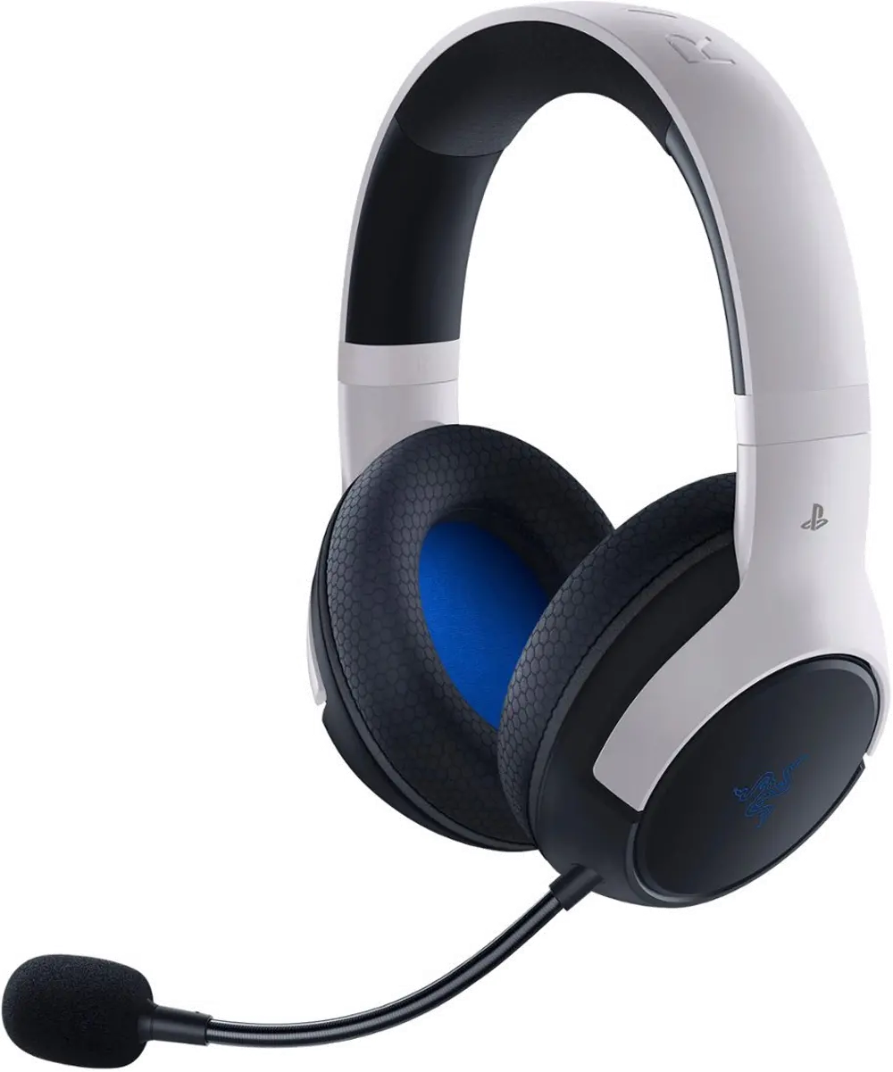 KAIRA_HYPERSP_PS5 Razer - Kaira HyperSpeed Gaming Headset for PS5, PS4, and PC - White-1