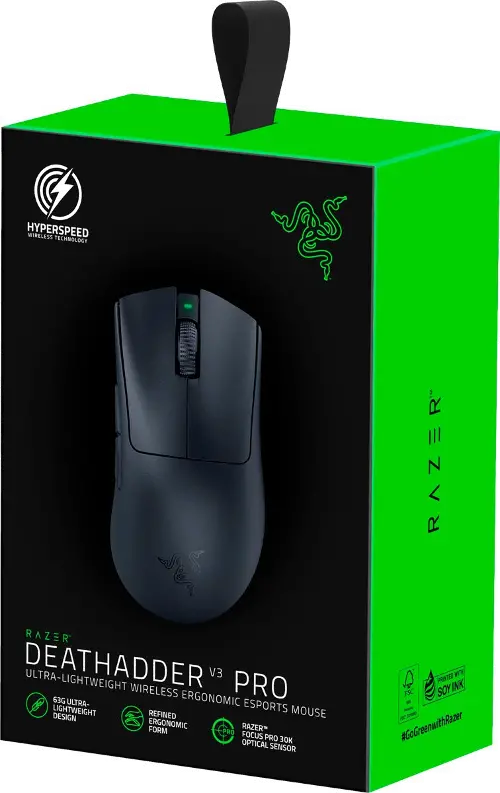 Razer Deathadder V3 Pro Wireless Gaming Mouse   RC Willey
