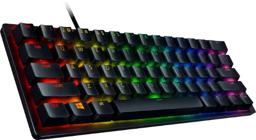 Razer Huntsman Mini Wired Gaming hotsell Keyboard CLICKY 60% OPTICAL GAMING