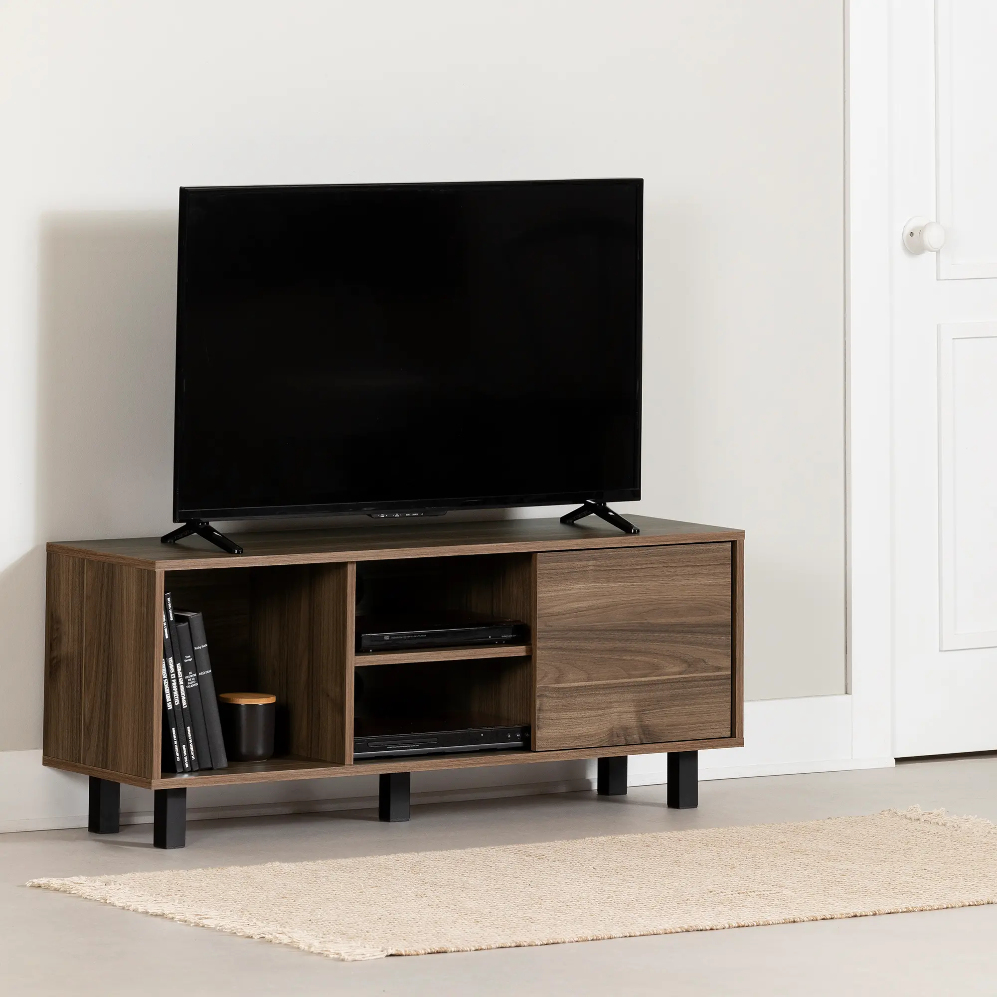 Octave Natural Walnut 45 TV Stand