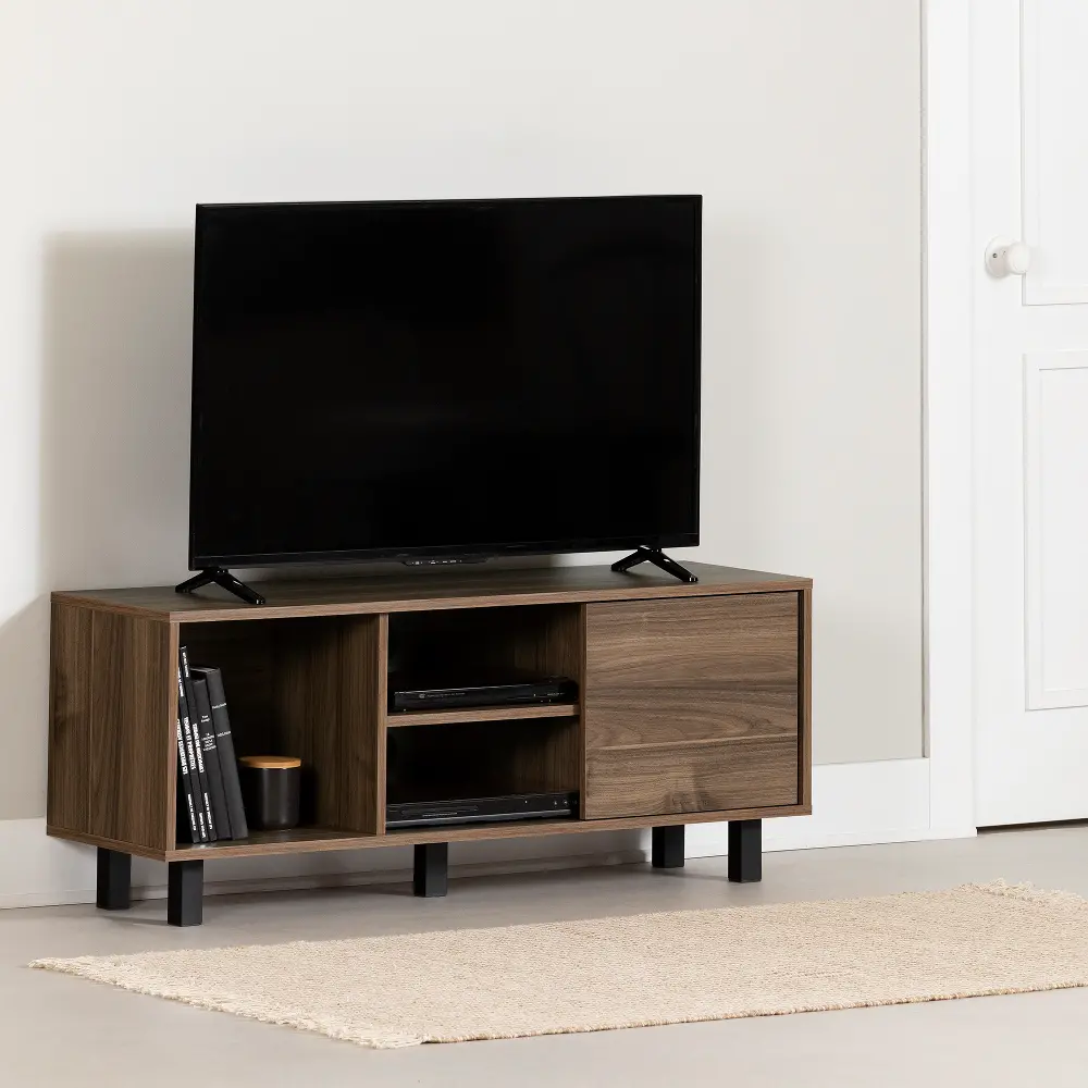 Octave Natural Walnut 45" TV Stand RC Willey