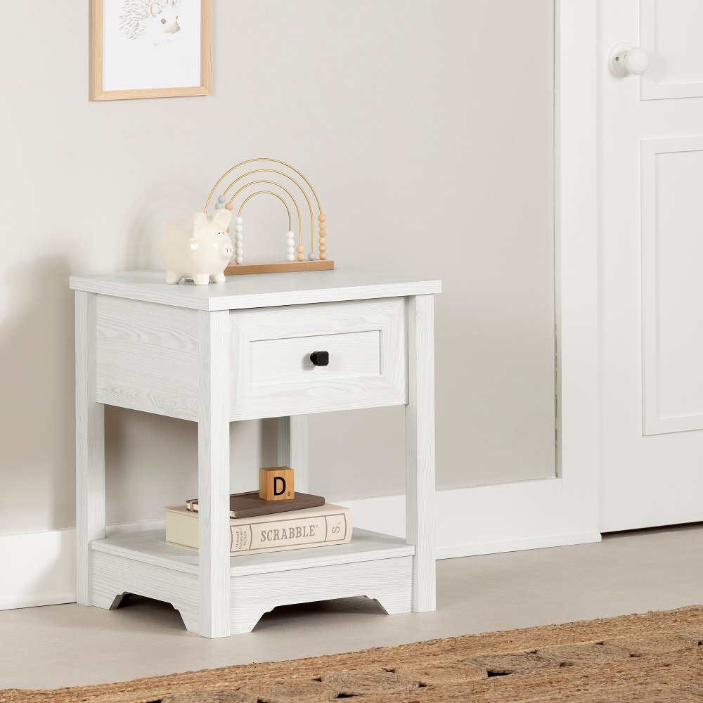 Hazen White Pine Nightstand