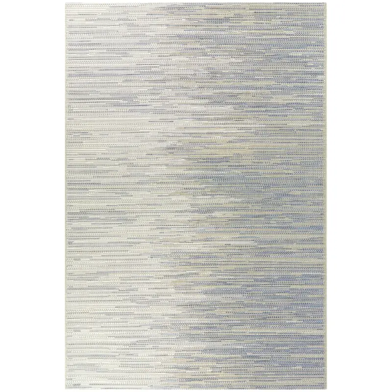 Cabot 8 x 10 Blue Contemporary Outdoor Rug
