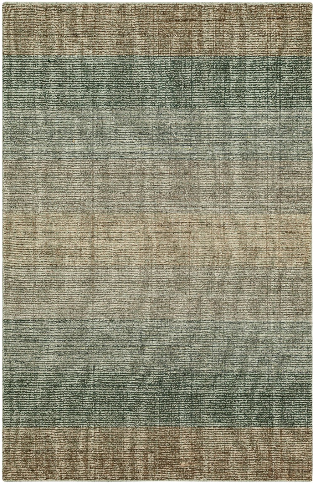 Wabi Sabi 5 x 8 Natural Teal Area Rug